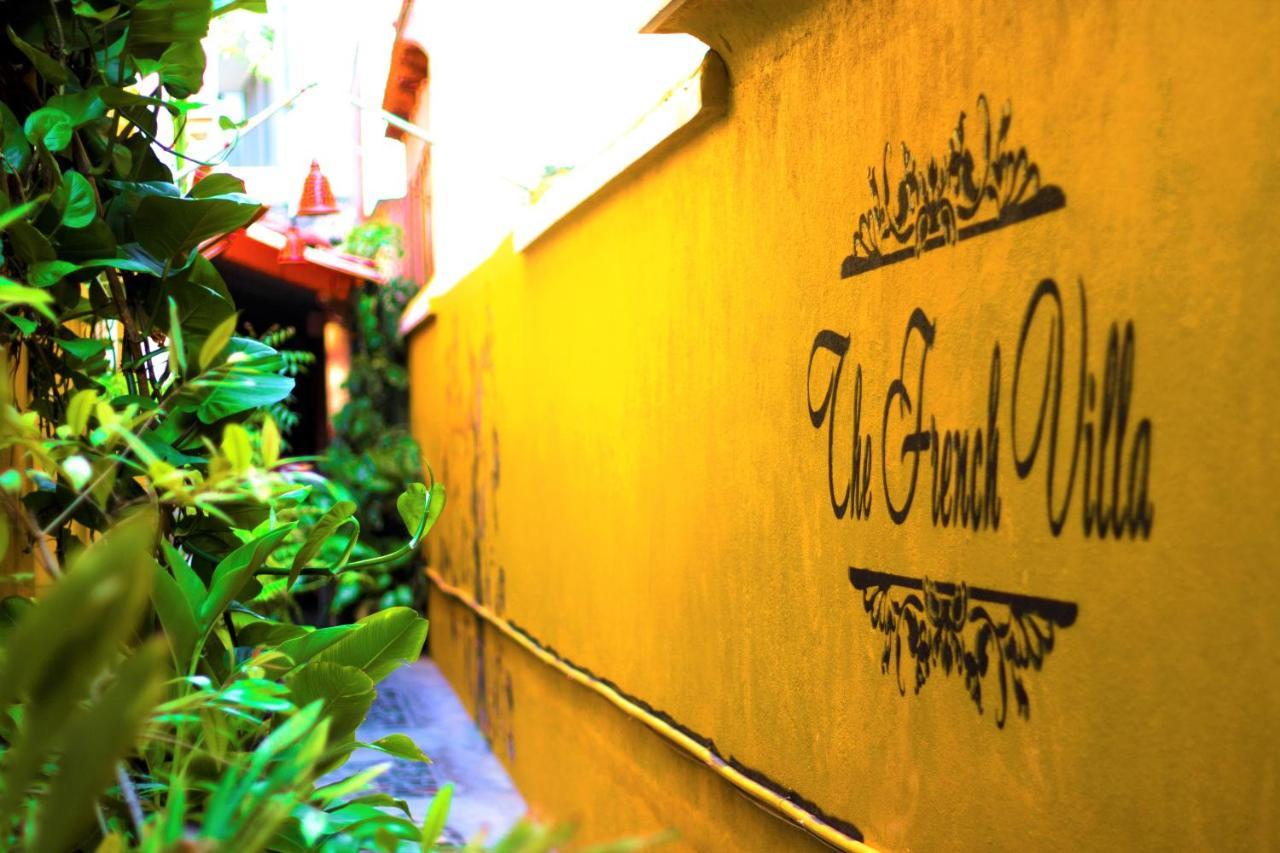 The French Villa Pondicherry Bagian luar foto